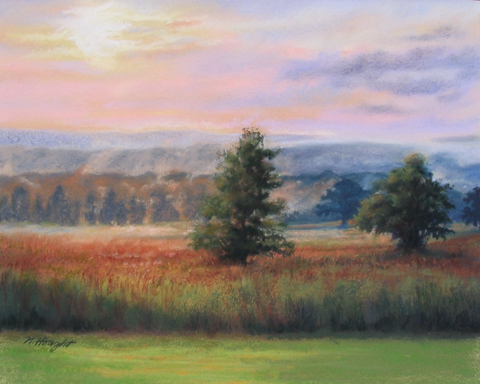 Steamy Sunset - click here to see a full page image and more details